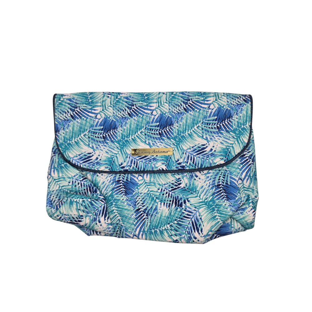 Tommy Bahama Travel Toiletry Bag Blue Palm